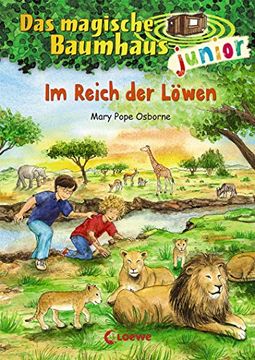 portada Das Magische Baumhaus Junior - im Reich der Löwen: Band 11 (en Alemán)