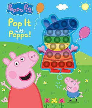 portada Peppa Pig: Pop it With Peppa! Book With pop it (en Inglés)