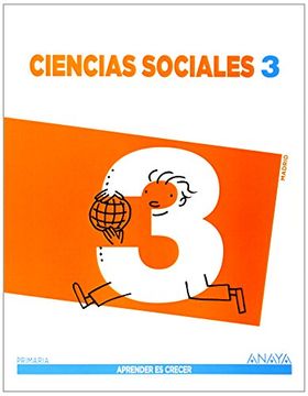 portada Ciencias Sociales 3 (Madrid). (Aprender es crecer)