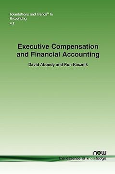 portada executive compensation and financial accounting (en Inglés)