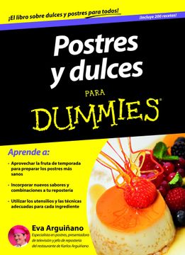 portada Postres y dulces para Dummies