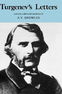 portada turgenev's letters (en Inglés)
