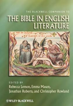 portada the blackwell companion to the bible in english literature (in English)