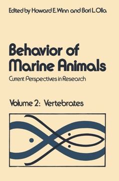 portada Behavior of Marine Animals: Current Perspectives in Research Volume 2: Vertebrates