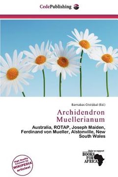 portada archidendron muellerianum (en Inglés)