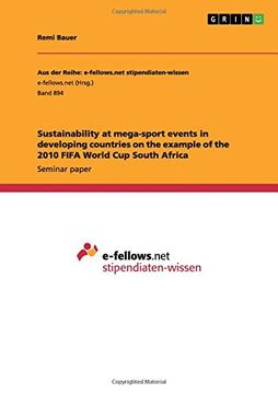 portada Sustainability at mega-sport events in developing countries on the example of the 2010 FIFA World Cup South Africa
