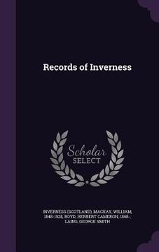 portada Records of Inverness (en Inglés)