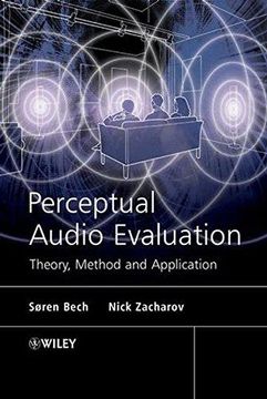 portada Perceptual Audio Evaluation - Theory, Method and Application (Hardback) (en Inglés)
