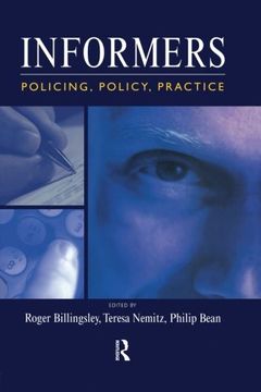 portada Informers: Policing, policy, practice