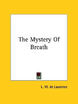 portada the mystery of breath (en Inglés)