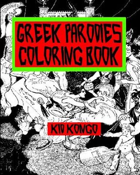 portada Greek Parodies Coloring Book (en Inglés)