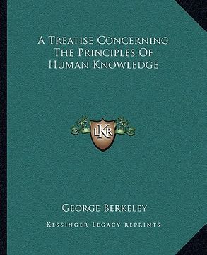 portada a treatise concerning the principles of human knowledge (en Inglés)
