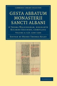 portada Gesta Abbatum Monasterii Sancti Albani 3 Volume Set: Gesta Abbatum Monasterii Sancti Albani - Volume 2 (Cambridge Library Collection - Rolls) (en Inglés)