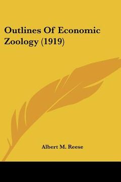 portada outlines of economic zoology (1919) (in English)
