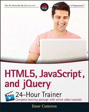 portada HTML5, JavaScript and jQuery 24-Hour Trainer (in English)