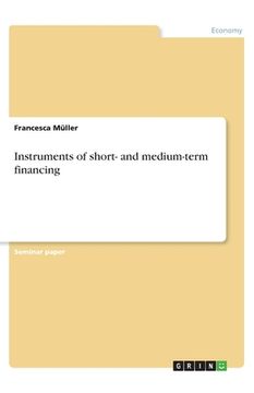 portada Instruments of short- and medium-term financing