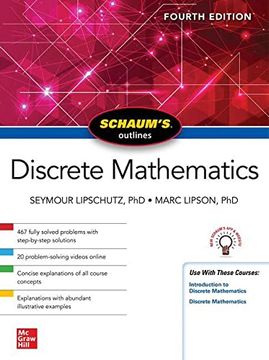 portada Schaum's Outline of Discrete Mathematics, Fourth Edition (en Inglés)