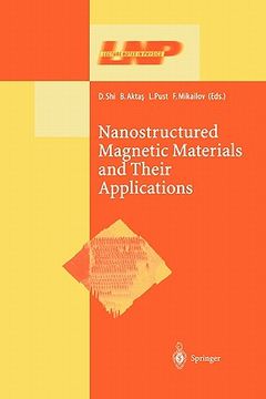 portada nanostructured magnetic materials and their applications (in English)