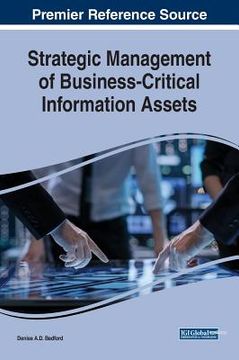 portada Strategic Management of Business-Critical Information Assets (en Inglés)