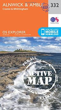 portada Alnwick and Amble, Craster and Whittingham 1 : 25 000 (OS Explorer Active Map)