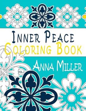portada Inner Peace Coloring Book (Vol.3): Adult Coloring Book for creative coloring, meditation and relaxation (in English)