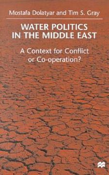 portada water politics in the middle east: a context for conflict or cooperation? (en Inglés)