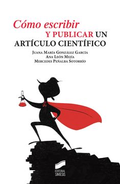 portada Como Escribir y Publicar un Articulo Cientifico (in Spanish)