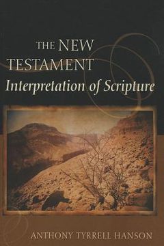 portada the new testament interpretation of scripture