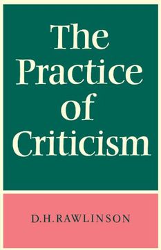 portada The Practice of Criticism (en Inglés)