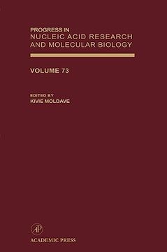 portada progress in nucleic acid research and molecular biology (in English)