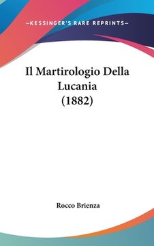 portada Il Martirologio Della Lucania (1882) (en Italiano)