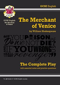 portada Grade 9-1 GCSE English The Merchant of Venice - The Complete Play