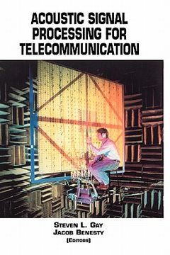 portada acoustic signal processing for telecommunication (en Inglés)