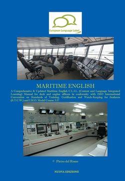 portada Maritime English (en Italiano)