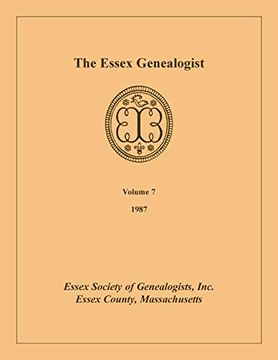 portada The Essex Genealogist, Volume 7, 1987 (en Inglés)