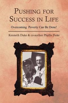 portada pushing for success in life: overcoming poverty can be done! (en Inglés)