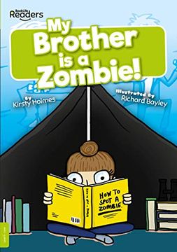 portada My Brother is a Zombie! (Booklife Readers) (en Inglés)