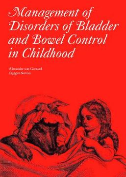 portada management of disorders of bladder and bowel control in children