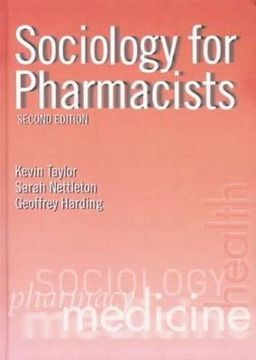 portada sociology for pharmacists: an introduction (en Inglés)