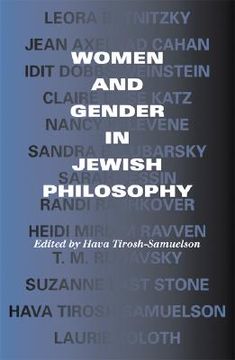 portada women and gender in jewish philosophy (in English)