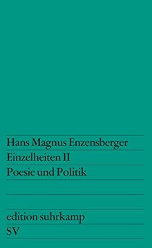 portada Einzelheiten II,: Poesie und Politik (en Alemán)