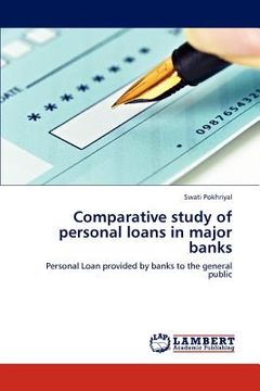 portada comparative study of personal loans in major banks (en Inglés)