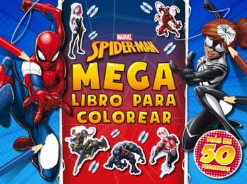 portada Spider-Man. Megalibro para colorear 2 (in Spanish)