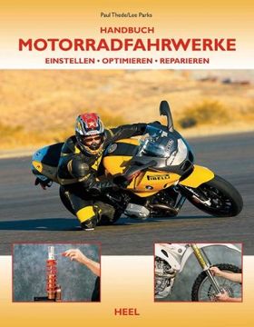 portada Handbuch Motorradfahrwerke: Einstellen - Optimieren - Reparieren (en Alemán)