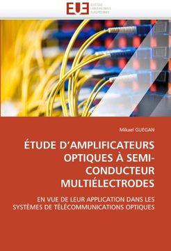 portada Etude D'Amplificateurs Optiques a Semi-Conducteur Multielectrodes