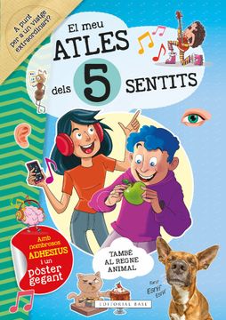 portada EL MEU ATLES DELS 5 SENTITS (en Catalá)