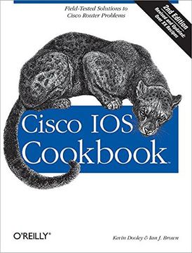 portada Cisco ios Cookbook: Field-Tested Solutions to Cisco Router Problems (Cookbooks (O'reilly)) (en Inglés)