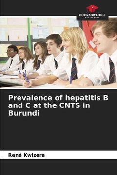 portada Prevalence of hepatitis B and C at the CNTS in Burundi
