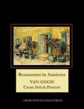 portada Restaurant in Asnieres: Van Gogh Cross Stitch Pattern (en Inglés)