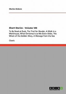 portada short stories - volume viii (in English)